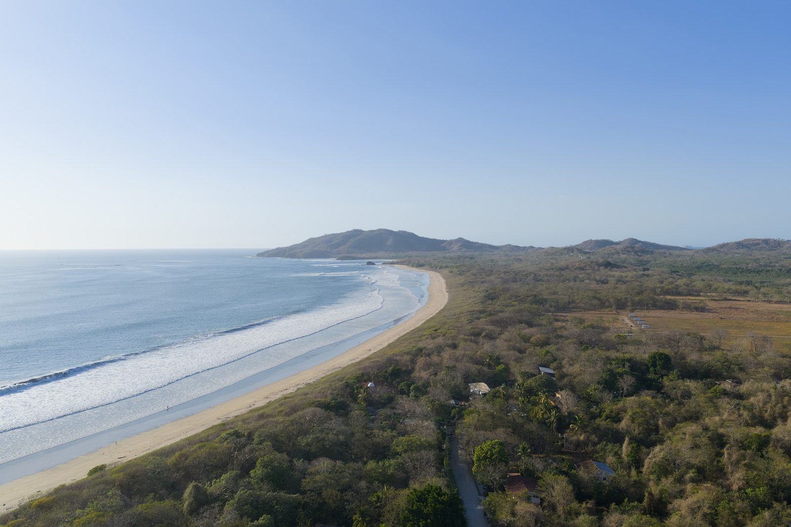 Playa Grande beach from above
